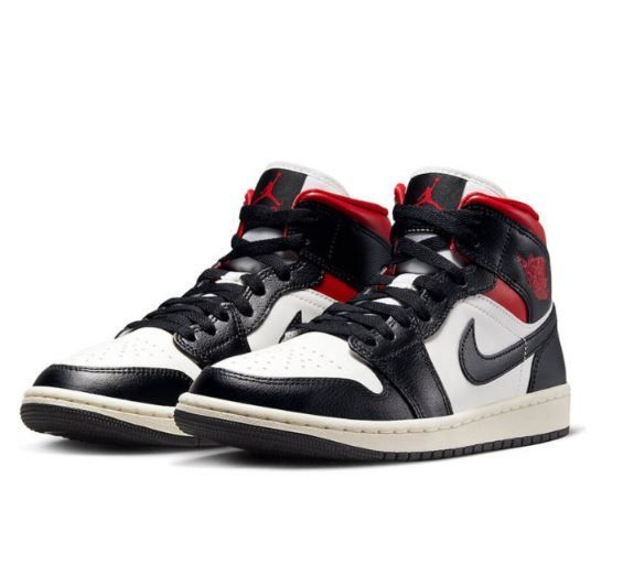 jordan 1 mid gym red panda novara