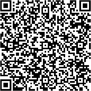 Sign up for our newsletter QR code with a complex pattern of black and white squares.