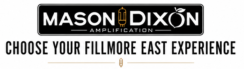 Mason Dixon AMPLIFICATION Logo for Mason Dixon Amplification featuring text and a citrus fruit graphic.