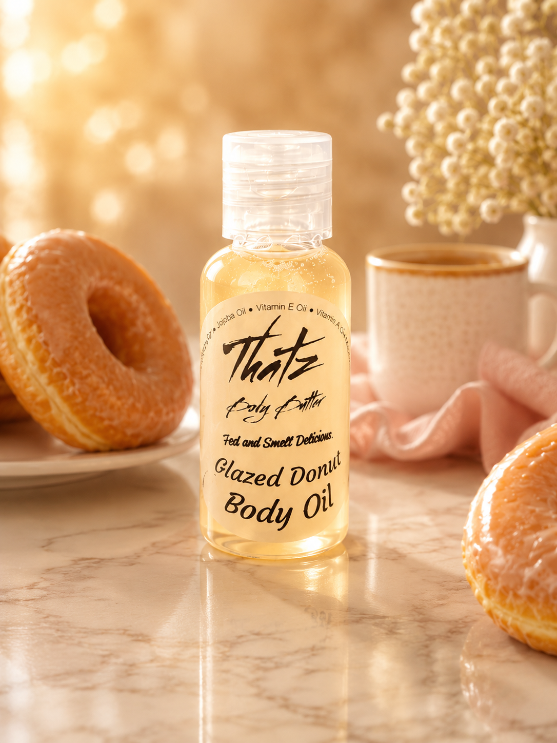 ThatZ Body Butter - Body Oil: Glazed Donut