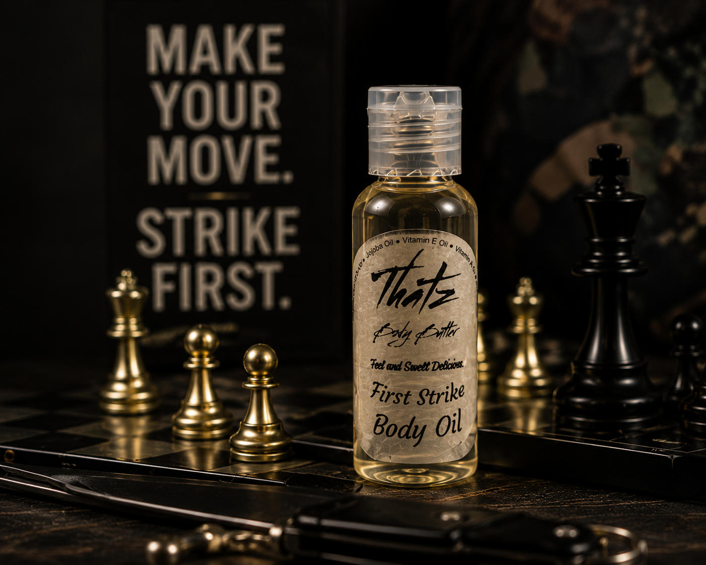 ThatZ Body Butter - Body Oil: First Strike