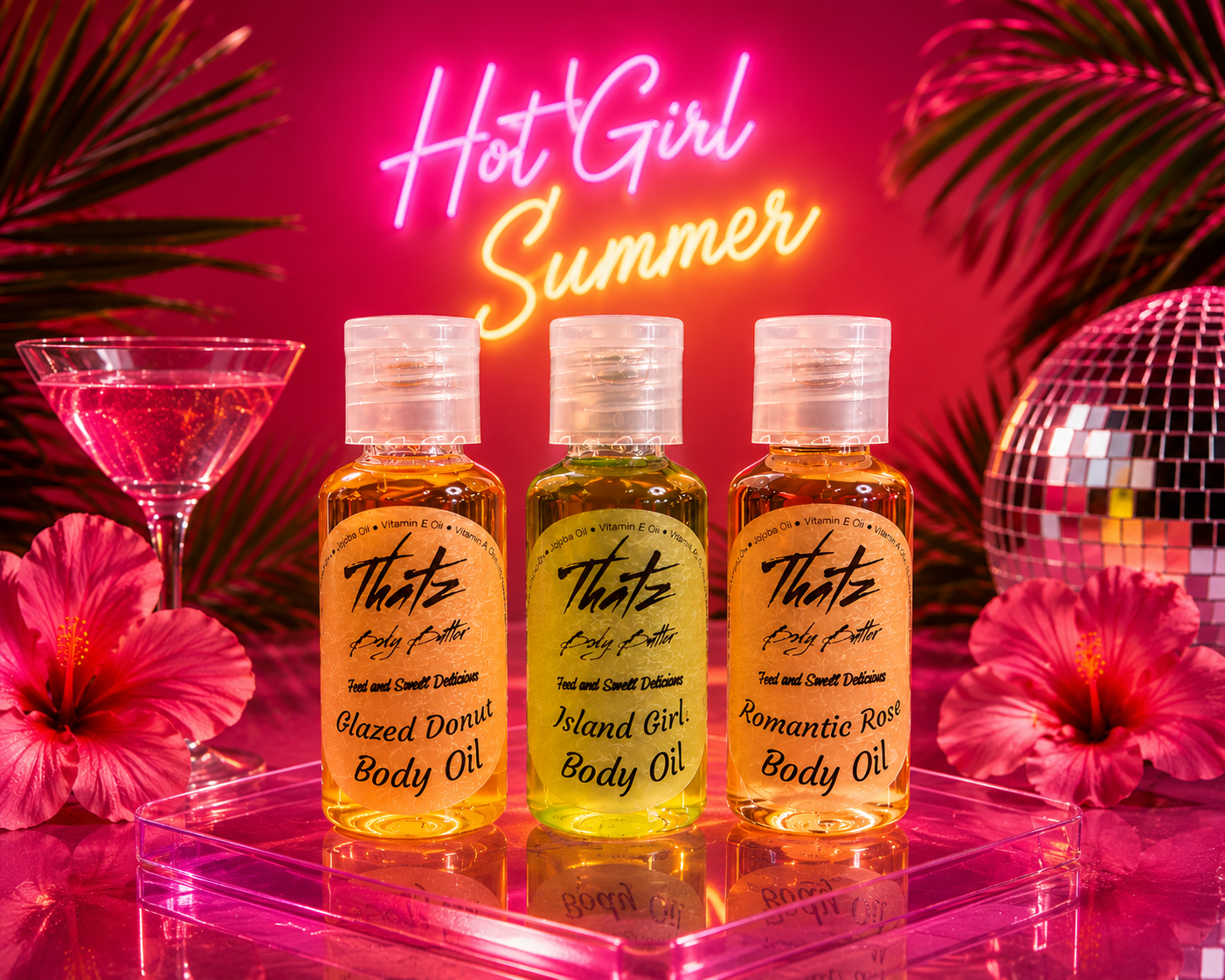 ThatZ Body Butter - Body Oil: Hot Girl Summer Bundle