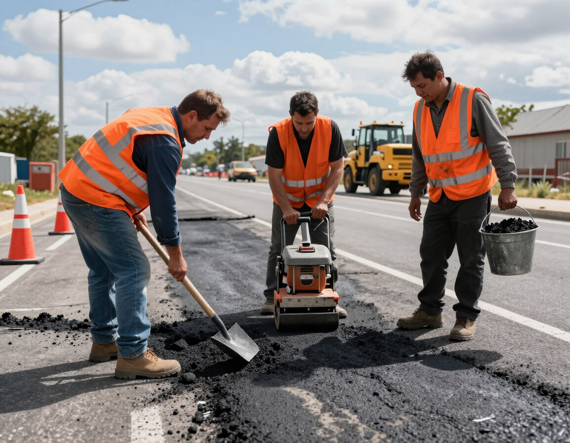 Servicio de obra vial de Minaber S.R.L.