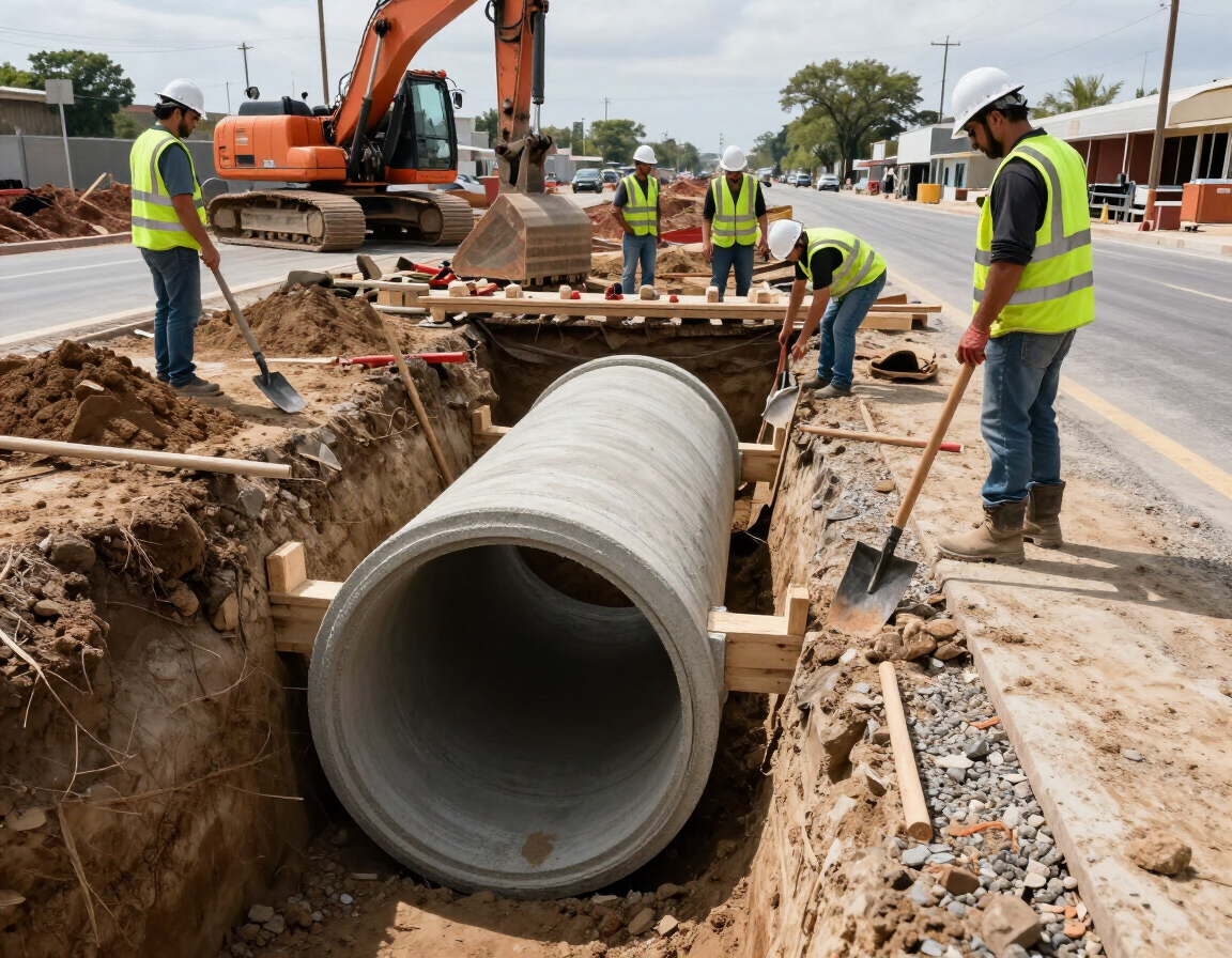 Servicio de obra vial de Minaber S.R.L.