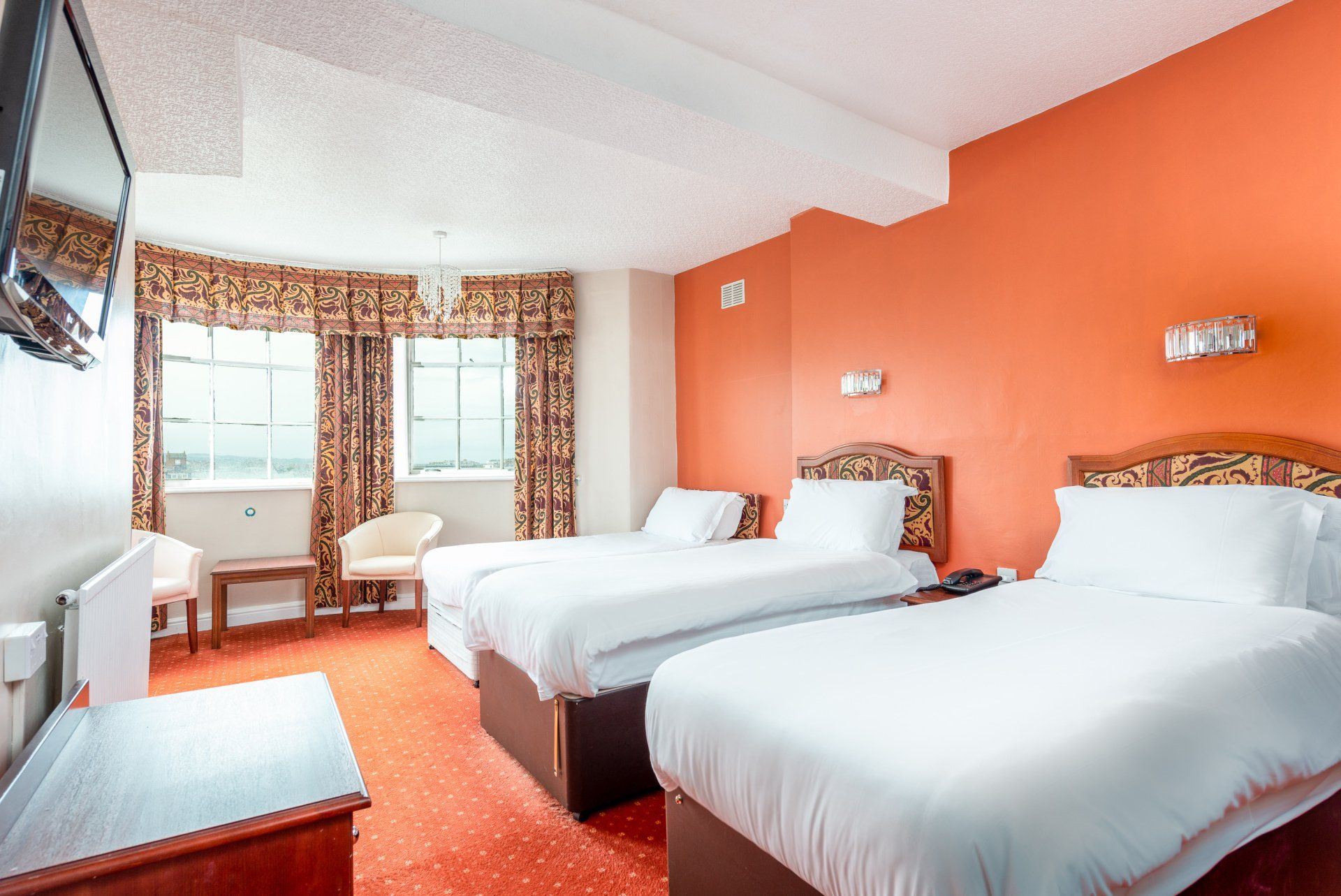 Triple Room at the Esplanade Hotel, Scarborough