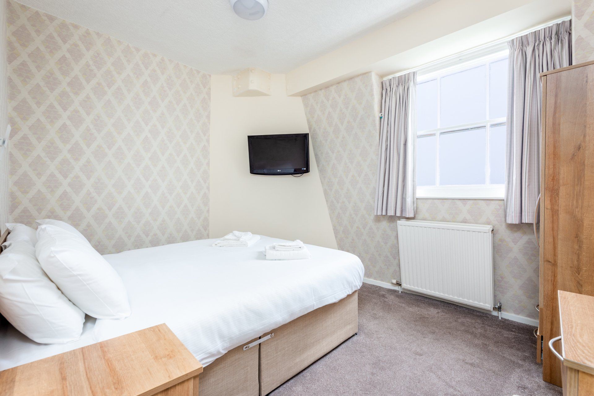 Double Room at the Esplanade Hotel, Scarborough