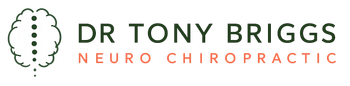 DR TONY BRIGGS in green text with the DR in orange.