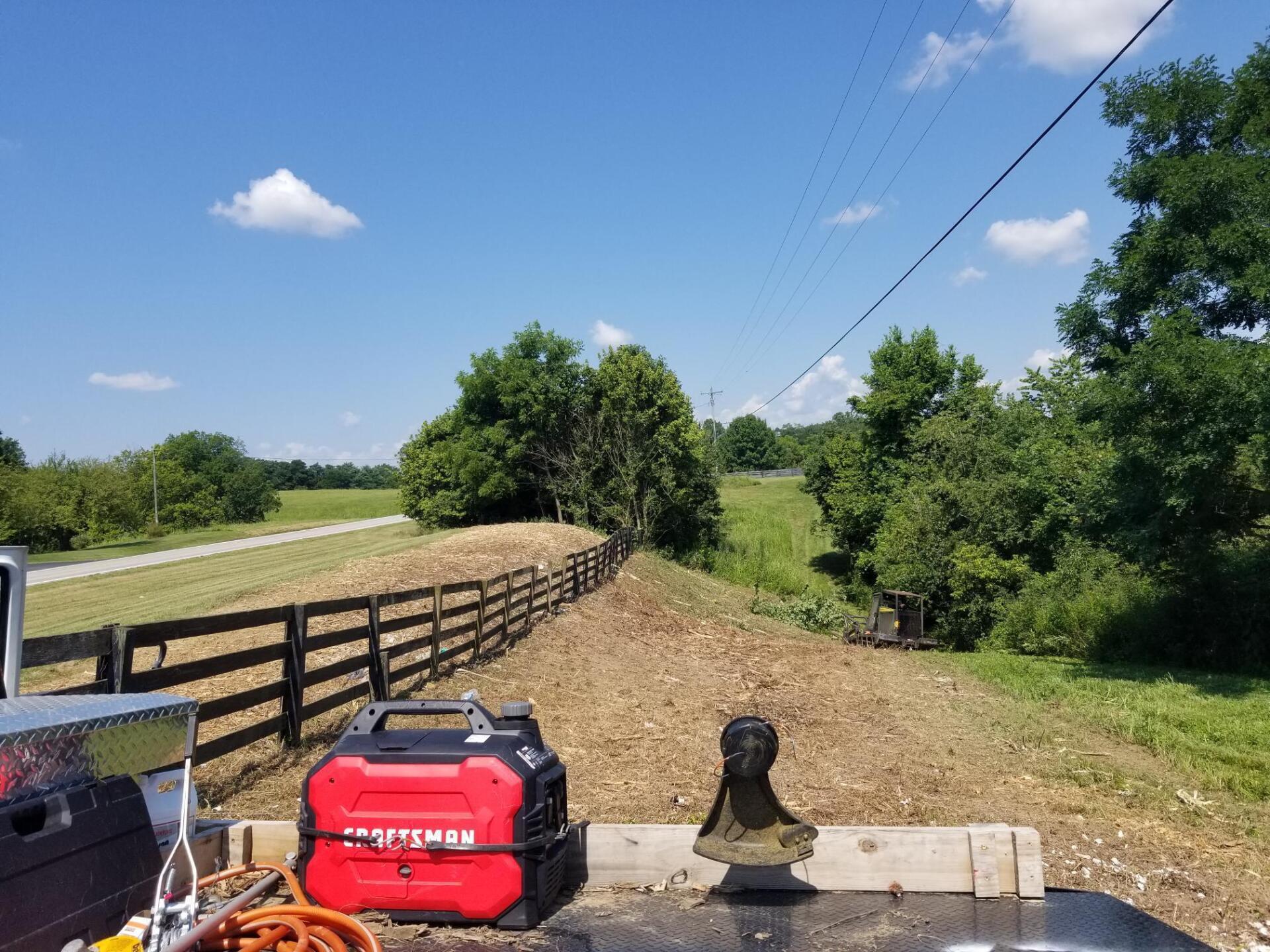 Fence Row Clean Up