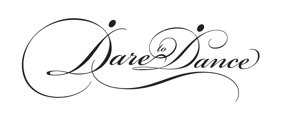 Jare Dance logo in elegant black script with a decorative dancer silhouette above the text
