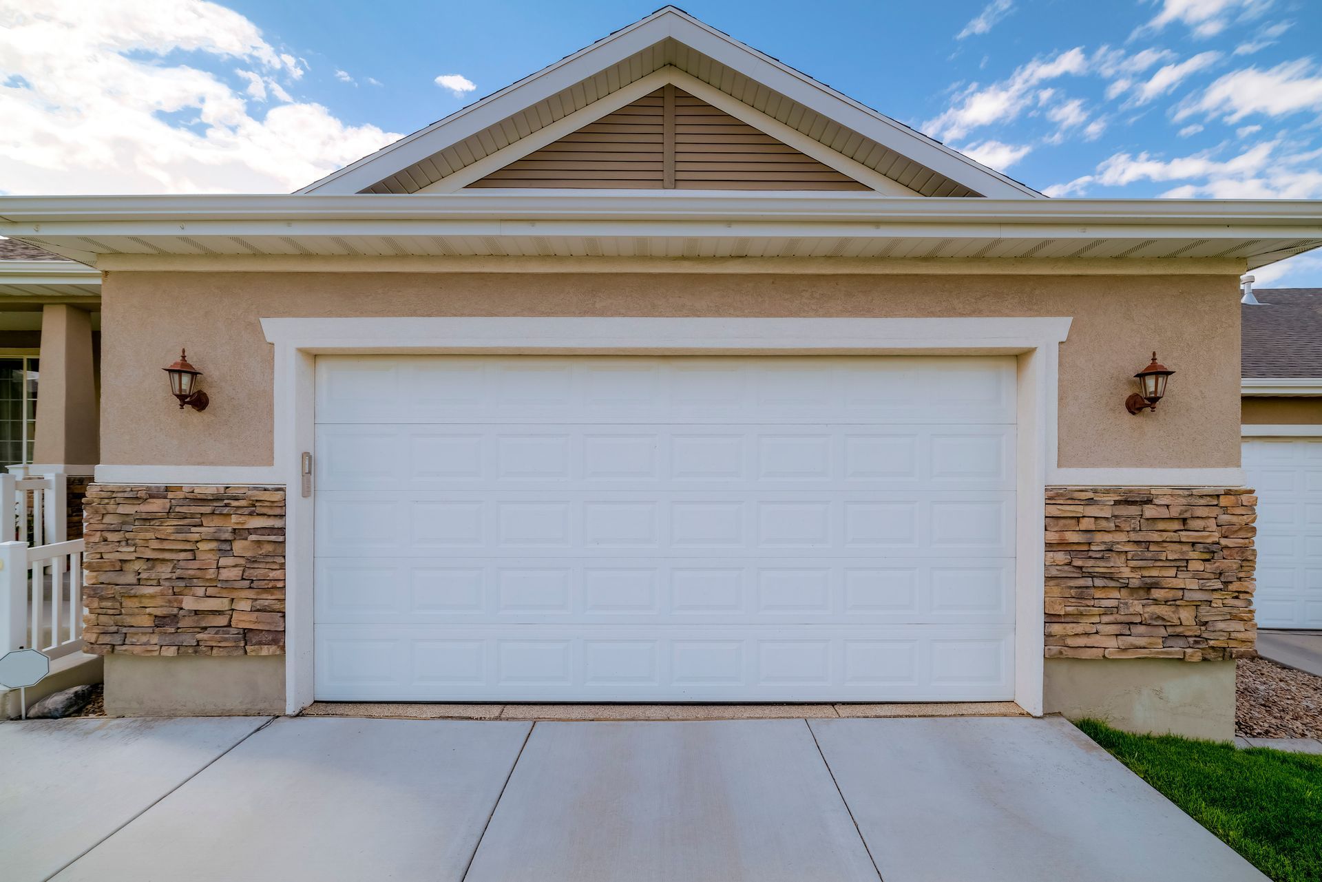 Garage door front view - Hagerstown, MD - J&B Garage Doors