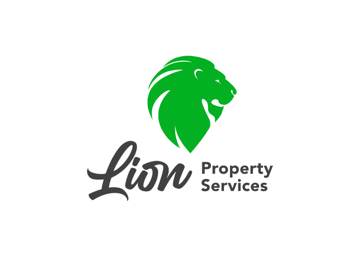 Green lion logo with the word 