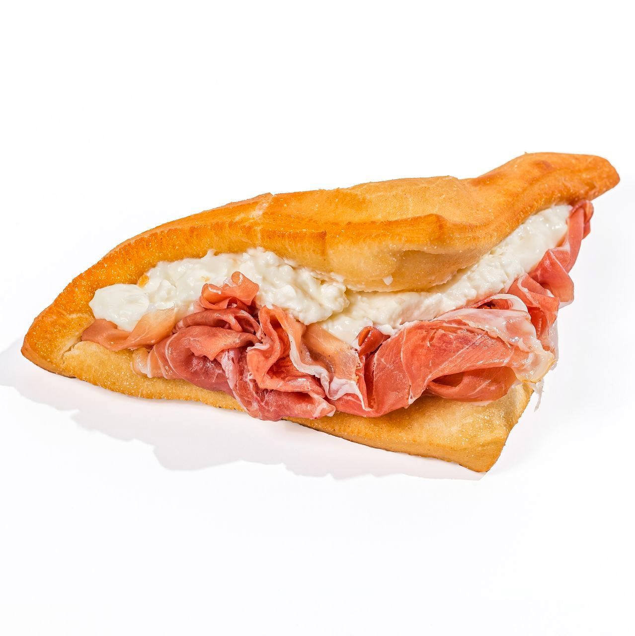 Crescentina con prosciutto crudo