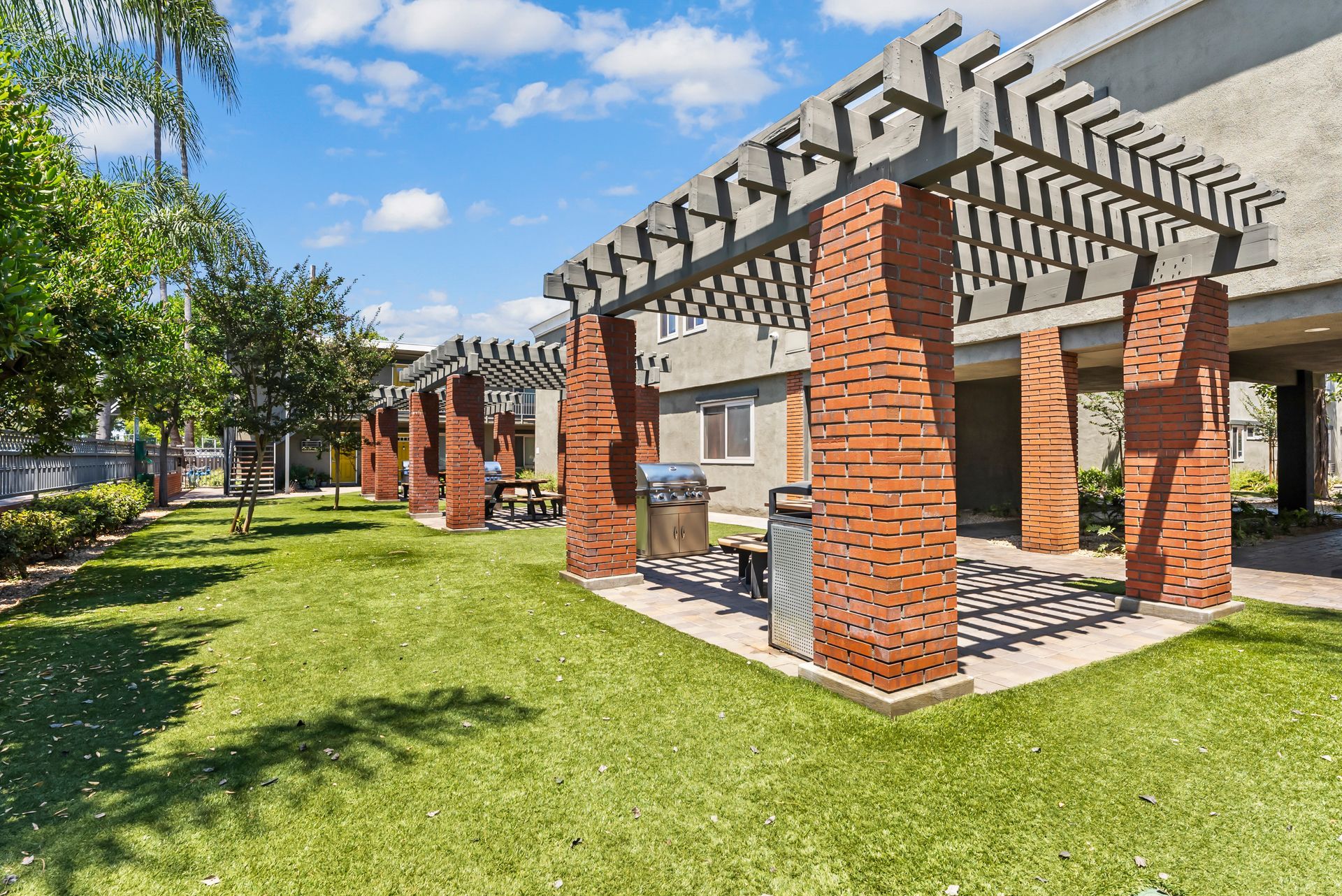 Exterior Amenities- gazebo and grills