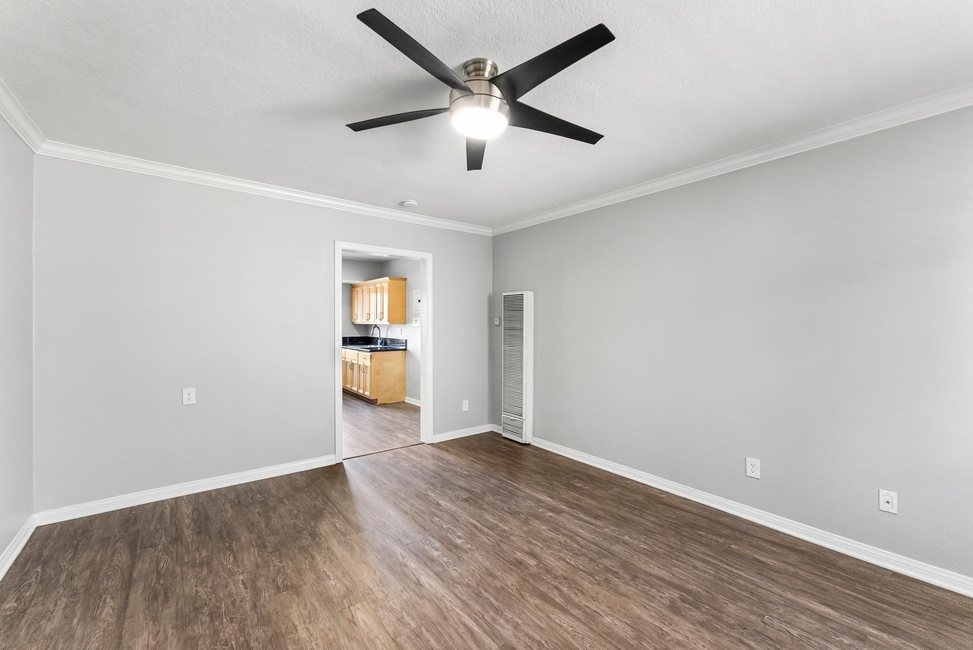Modern one bedroom unfurnished