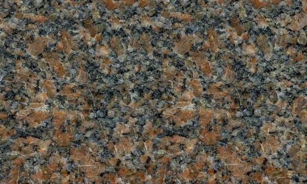 Close-up of speckled brown, gray, and black granite texture.