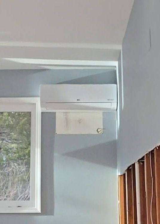 A white van for aces of air inc. heating and cooling