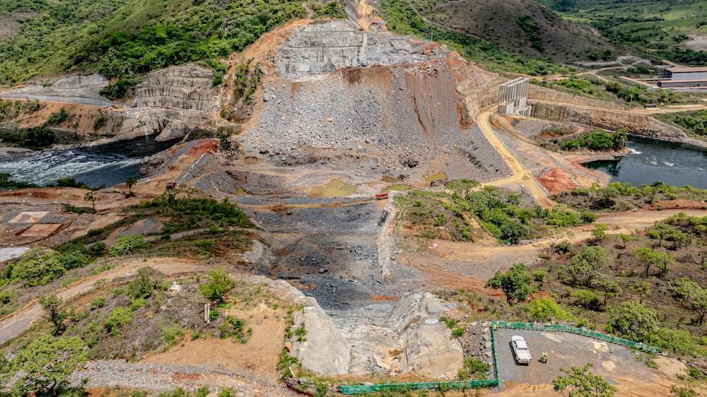 An Aerial View of a Construction Site in the Middle of a Forest — Ostojic Group in Berrimah, NT 