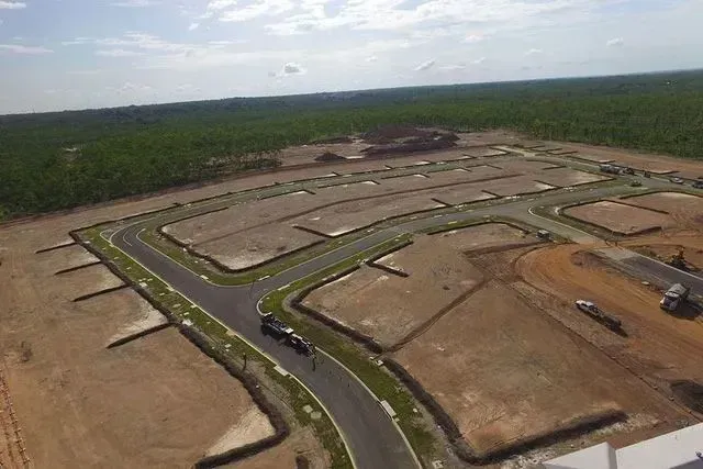 An Aerial View of a Residential Development Under Construction — Ostojic Group in Berrimah, NT 