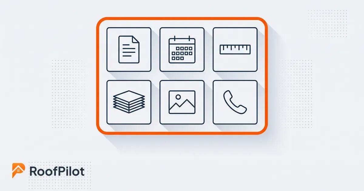 roofing job records to sync