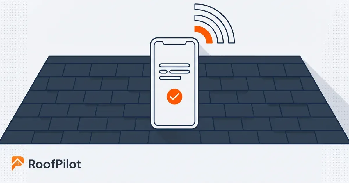 roofing app offline jobsite