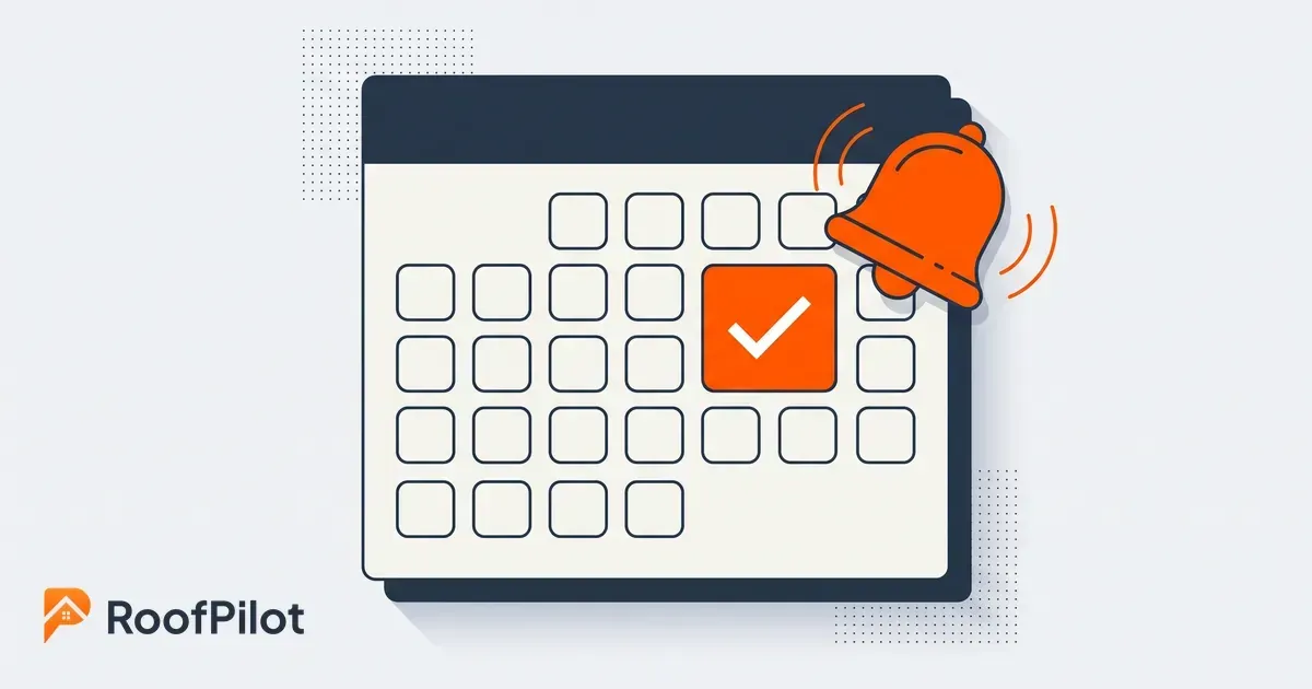 roofing appointment reminders