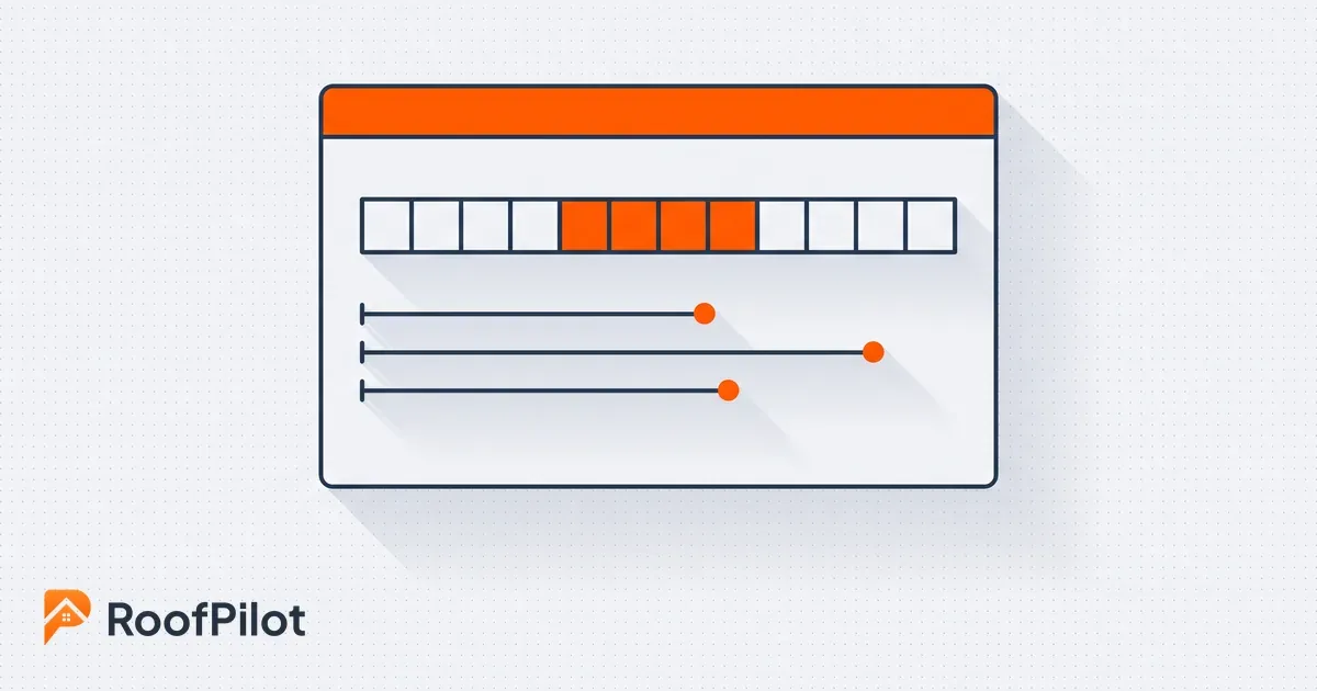 roofing pilot metrics