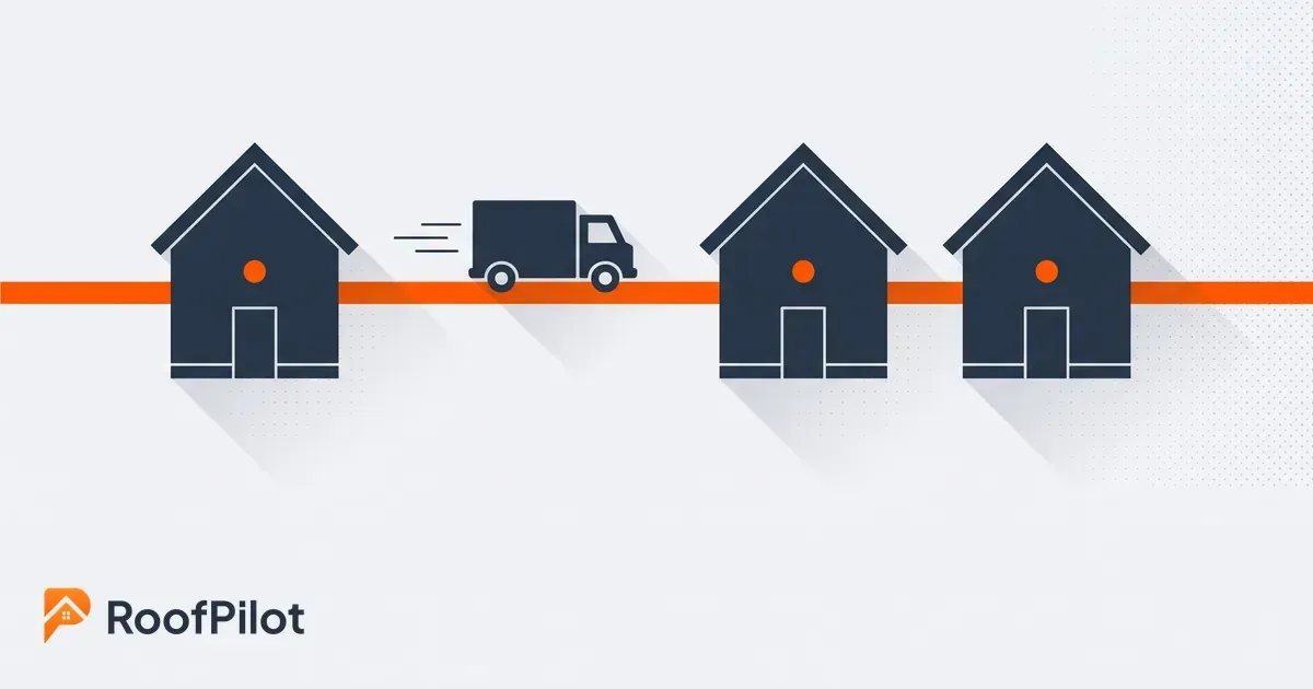 roofing dispatch route
