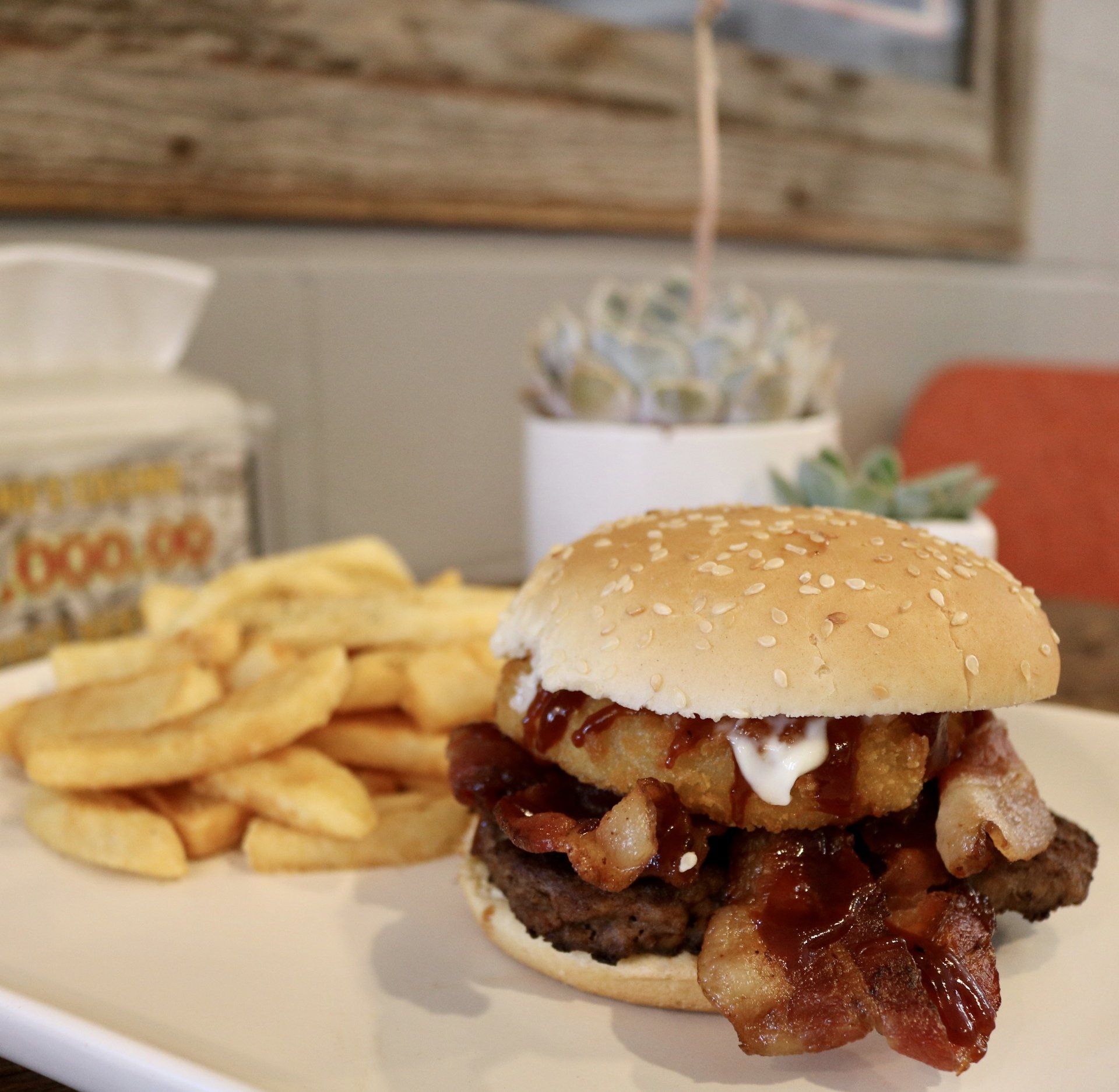 Cowboy Burger — Port Allen, LA — Nino's Truck Plaza
