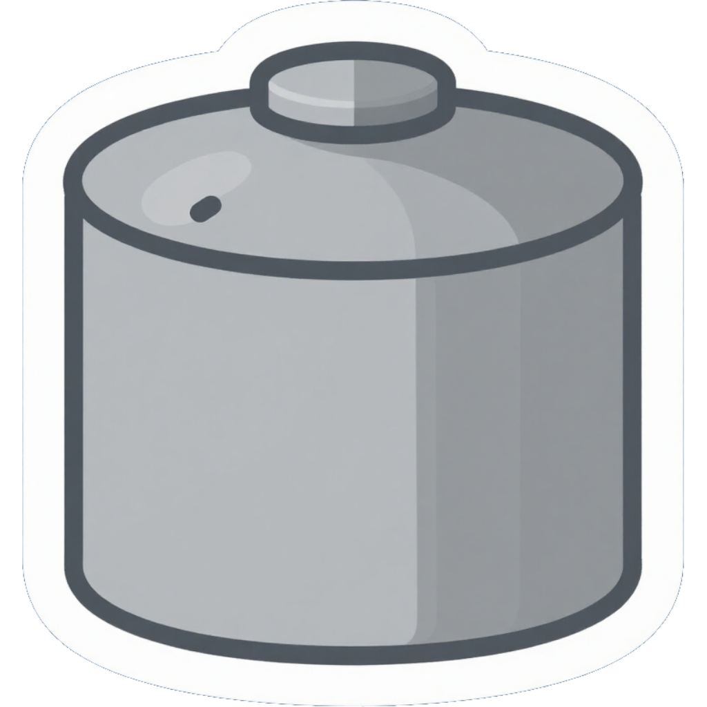 Drawing of septic tank