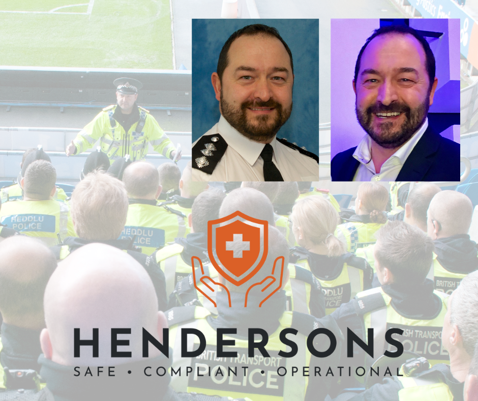 A logo for hendersons safe compliant operational
