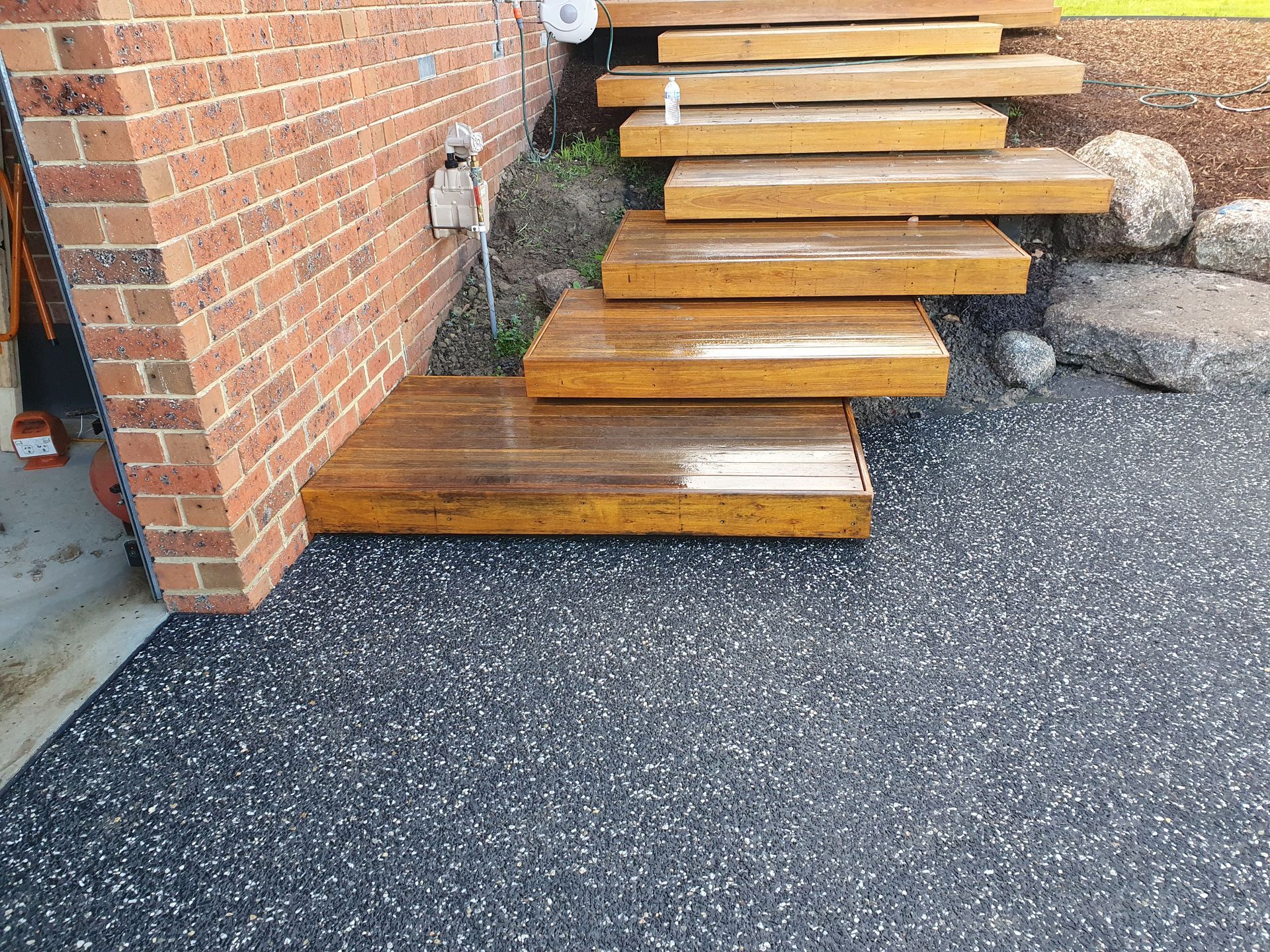 Marble Concrete Walkway - Melbourne, VIC - Salcon Paving