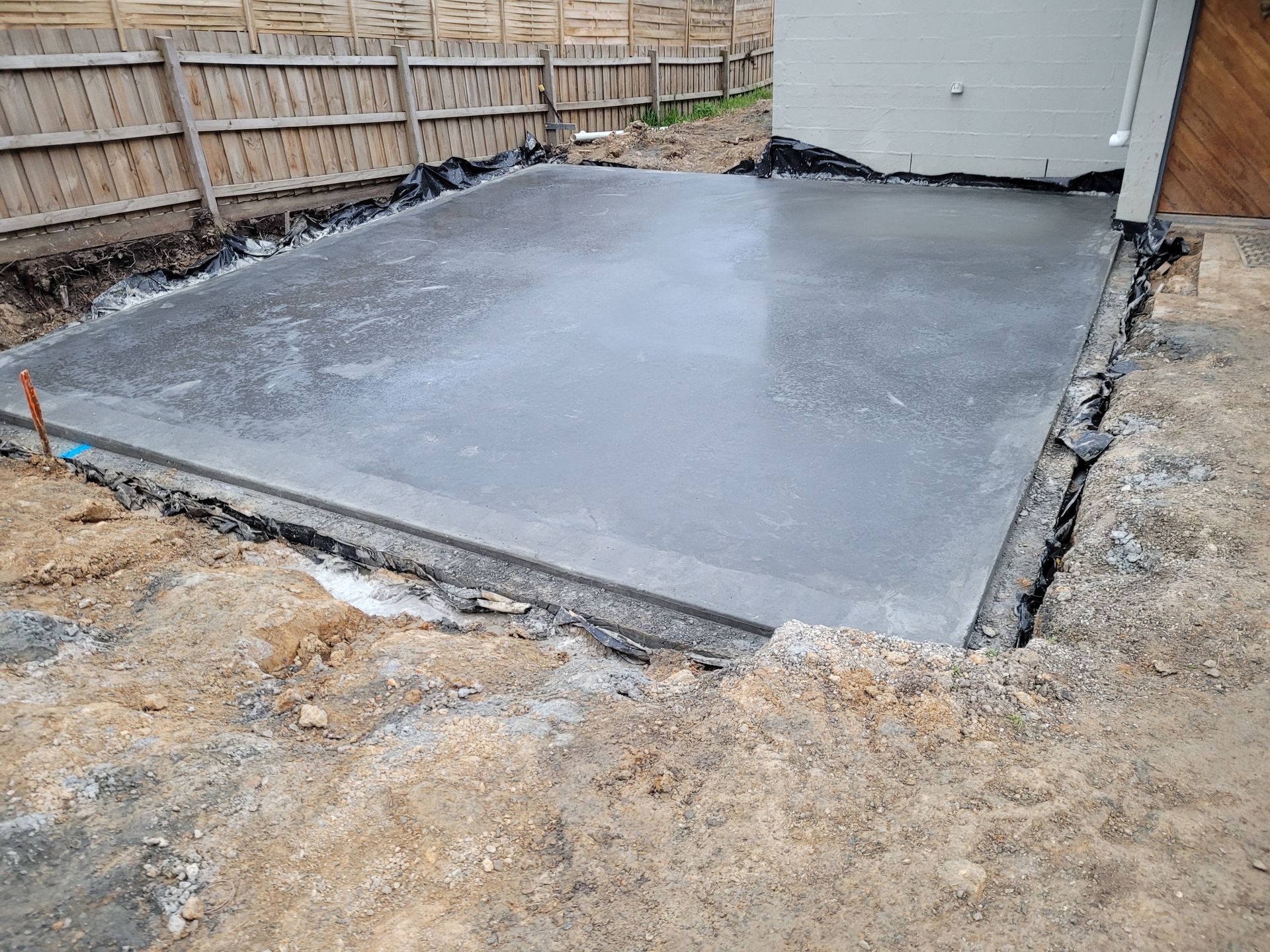 A Concrete Slab - Melbourne, VIC - Salcon Paving