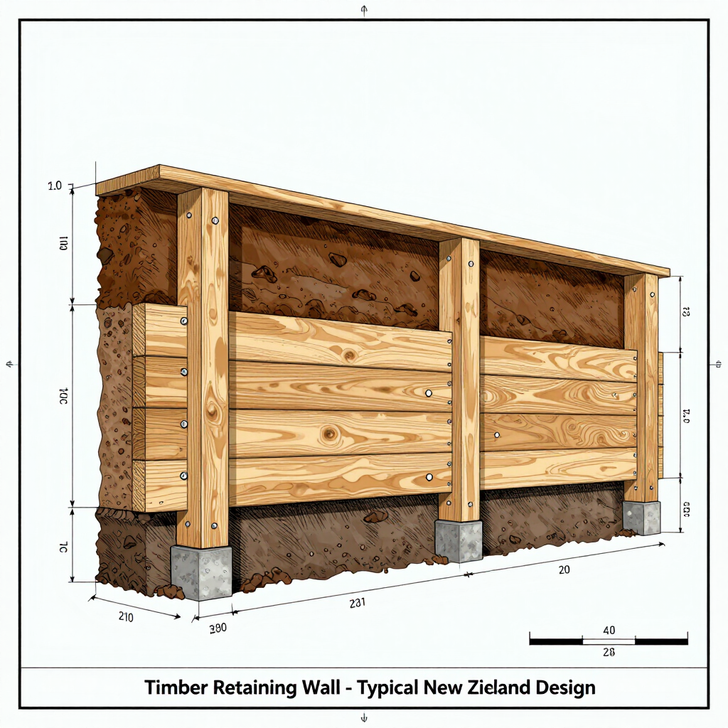 Draw and document retaining wall information more efficiently.
