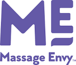 Purple Massage Envy logo.