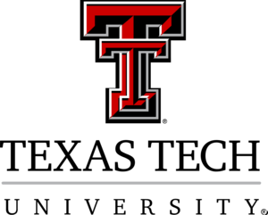 Texas Tech University logo: Red and black double
