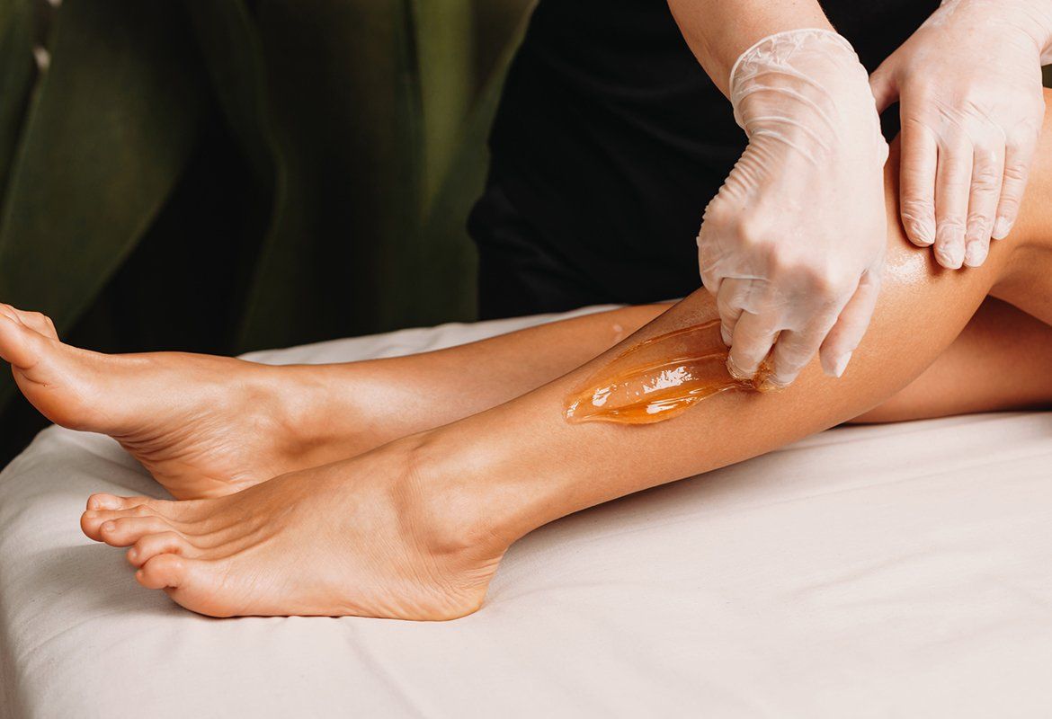Leg Skin Protection Session — Troy, NY — Brunswick Esthetics Leg Skin Protection Session — Troy, NY — Brunswick Esthetics