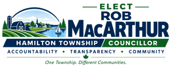 Rob MacArthur, Candidate for Councillor in the Hamilton Township Municipal Election