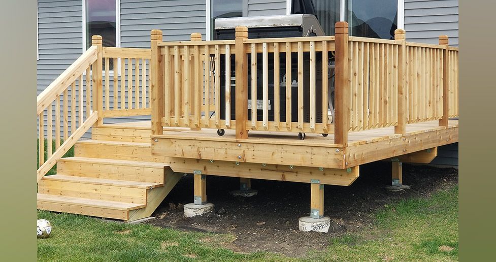New deck from Red Beaver Construction