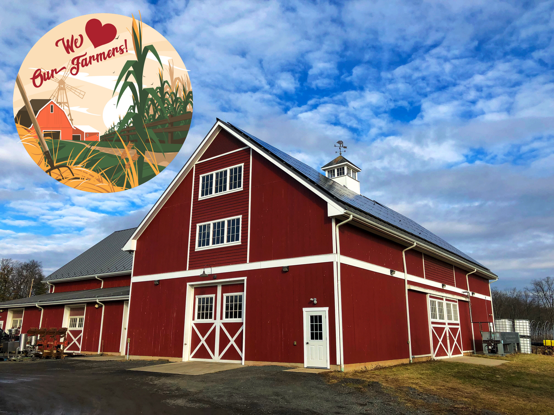 Red Beaver Construction restoring a barn to its original glory with modern functionality.