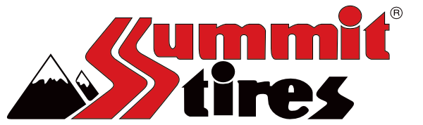 Summit Tires logo: Red