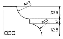 A Black and White Drawing of A Piece of Paper with Measurements — Sheridan Stone Aust in Toormina, NSW