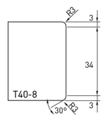 A Black and White Drawing of A Square with Measurements — Sheridan Stone Aust in Toormina, NSW
