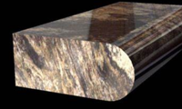 A Close up Of a Piece of Wood on A Black Background — Sheridan Stone Aust in Toormina, NSW
