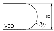 A Black and White Drawing of A Rectangle with A Circle in The Middle — Sheridan Stone Aust in Toormina, NSW