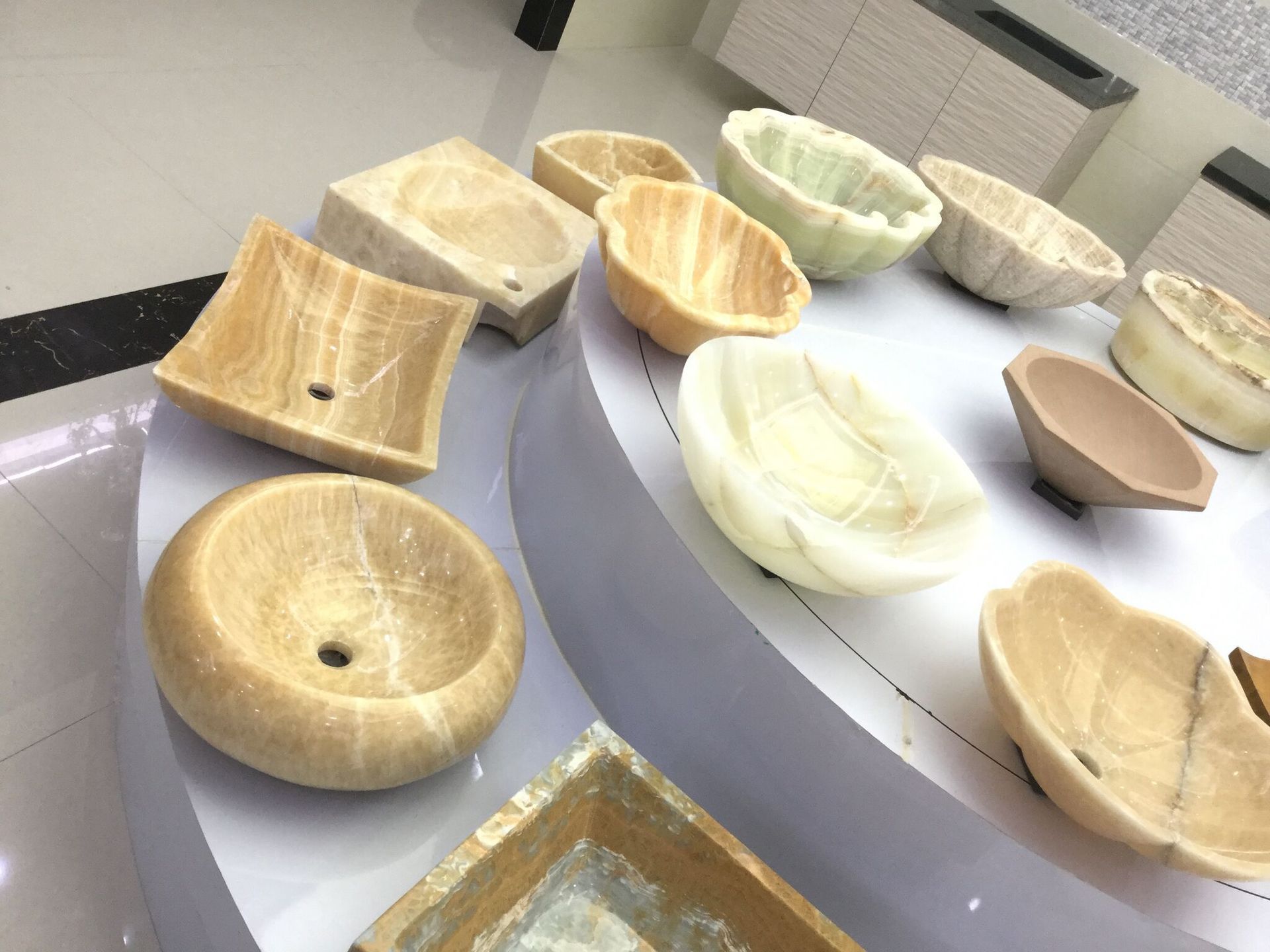 A Table with A Bunch of Bowls on It — Sheridan Stone Aust in Kempsey, NSW