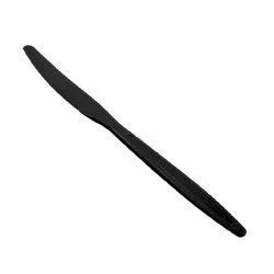 Heavy Duty Plastic Knives - 1000/cs, Available in Black and Almond