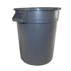 20 gal. Trash Receptacle - Black or Gray