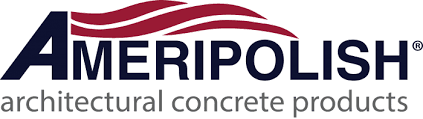 A logo for ameripolish architectural concrete products