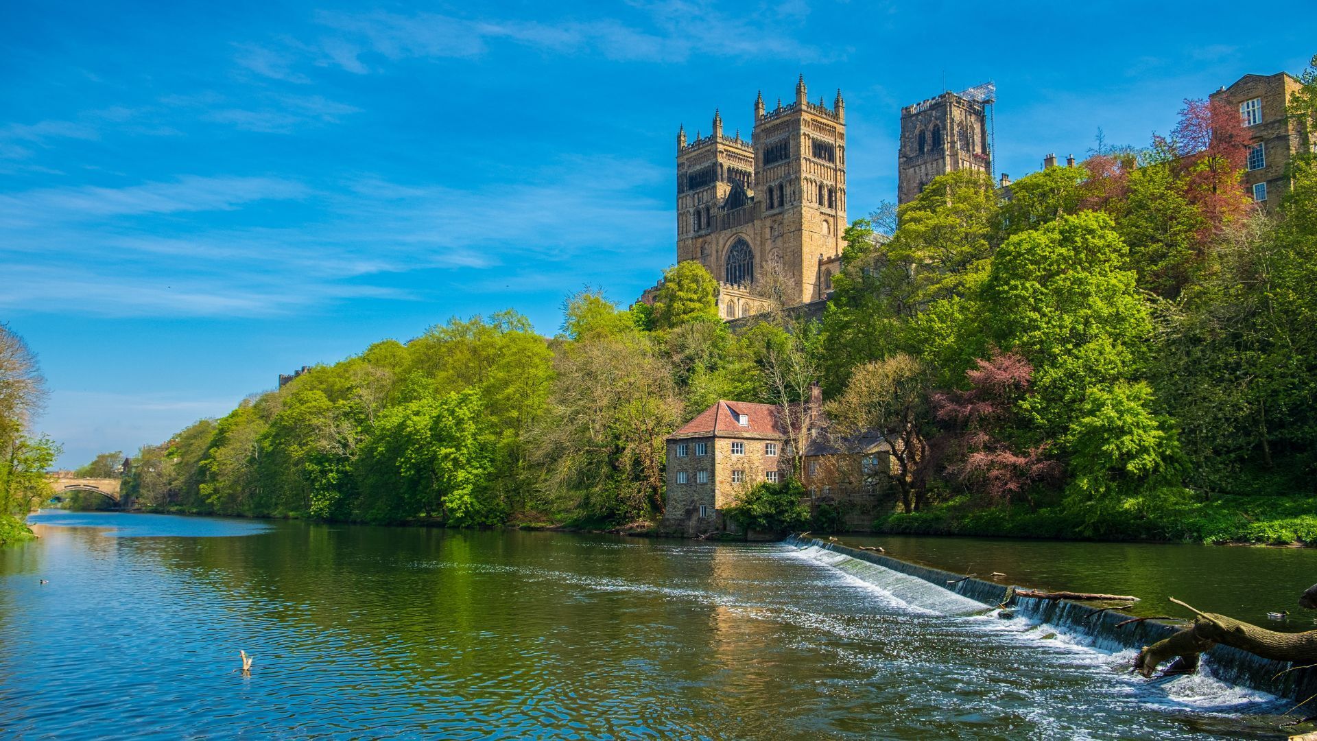 Durham by the river