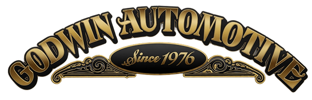 Goodwin Automotive logo with gold text and &ldquo;Since 1976&rdquo; on a black background